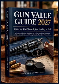 Gun Value Guide 2027: Know the True Value Before You Buy or Sell: A Firearm Valuation Handbook for Rifles, Pistols and Shotguns, with Condition Grades cover