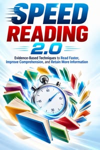 Speed Reading 2.0: Evidence-Based Techniques to Read Faster, Improve Comprehension, and Retain More Information cover