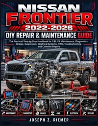 Nissan Frontier 2022-2026 DIY Repair & Maintenance Guide: The Practical Step-by-Step Handbook for 3.8L V6 Maintenance, Diagnostics, Brakes, Suspension cover