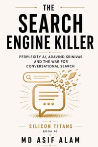 The Search Engine Killer: Perplexity AI, Aravind Srinivas, and the War for Conversational Search cover