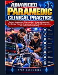 Advanced Paramedic Clinical Practice: Patient Assessment, Pharmacology, Airway Management, Cardiology, Trauma, Respiratory Care, Medical Emergencies, cover