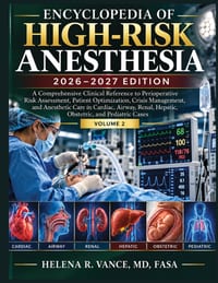 Encyclopedia of High-Risk Anesthesia: 2026-2027 Edition VOLUME 2 cover
