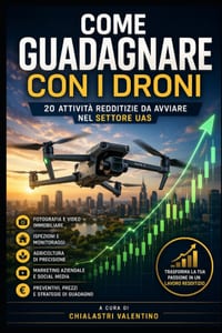 Il Business con i Droni: 20 Attività Redditizie da Avviare nel Settore UAS cover