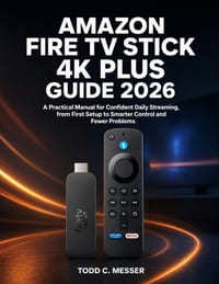 Amazon Fire TV Stick 4K Plus Guide 2026: A Practical Manual for Confident Daily Streaming, from First Setup to Smarter Control and Fewer Problems cover