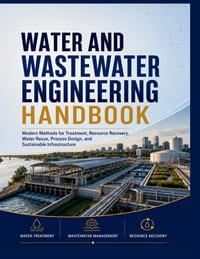 Water And Wastewater Engineering Handbook: Modern Methods for Treatment, Resource Recovery, Water Reuse, Process Design, and Sustainable Infrastructur cover