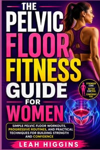 The Pelvic Floor Fitness Guide For Women: Simple Pelvic Floor Workouts, Progressive Routines, And Practical Techniques For Building Strength And Confi cover