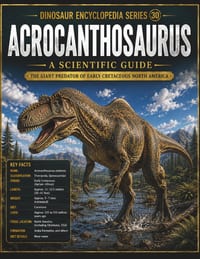 Dinosaur Encyclopedia Series Vol.30 Acrocanthosaurus Encyclopedia: Exploring a Giant Early Cretaceous Predator Through Fossil Evidence cover