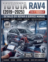 TOYOTA RAV4 (2019-2025) Detailed DIY Repair & Service Manual: The Comprehensive Step-by-Step Guide to Advanced Diagnostics, Routine Maintenance, and C cover