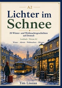 Lichter im Schnee: 20 Winter- und Weihnachtsgeschichten auf Deutsch cover