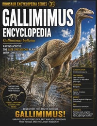 Dinosaur Encyclopedia Series Vol.31 Gallimimus: A Scientific Guide to the Agile Ornithomimid of Late Cretaceous Mongolia cover