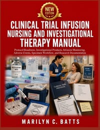 Clinical Trial Infusion Nursing and Investigational Therapy Manual: Protocol Readiness, Investigational Products, Infusion Monitoring, Adverse Events, cover