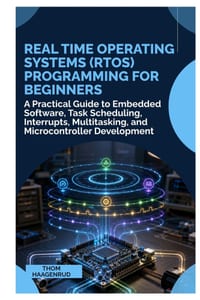Real Time Operating Systems (RTOS) Programming for Beginners: A Practical Guide to Embedded Software, Task Scheduling, Interrupts, Multitasking, and M cover