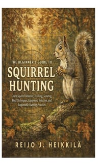 The Beginner's Guide to Squirrel Hunting: Learn Squirrel Behavior, Tracking, Scouting, Field Techniques, Equipment Selection, and Responsible Hunting cover