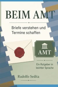 Beim Amt: Briefe verstehen und Termine schaffen: Ein praktischer Ratgeber in leichter Sprache für Einsteiger cover