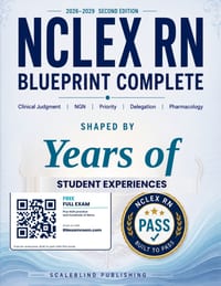 NCLEX RN Blueprint Complete: Shaped by 10 Years of Student Experiences cover