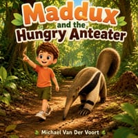 Maddux and the Hungry Anteater: Anteater Books for Kids - Animal Adventure Story - Kindness, Helping Animals and Problem Solving - Children's Books Ag cover