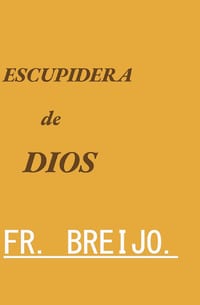 ESCUPIDERA de DIOS cover