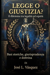 Legge O Giustizia?: Il dilemma tra legalità ed equità Basi storiche, giurisprudenza e dottrina cover