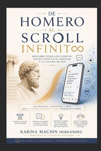 De Homero al scroll infinito: Vocabulario, literatura y arte que no sabías que ya usabas cover