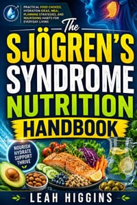 The Sjögren's Syndrome Nutrition Handbook: Practical Food Choices, Hydration Ideas, Meal Planning Strategies, and Nourishing Habits for Everyday Livin cover