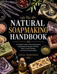 The Natural Soapmaking Handbook: A Complete Guide to Natural Ingredients, Soapmaking Techniques, Formulas, Safety, Creative Designs, and Artisan Craft cover