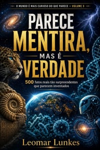 Parece Mentira, Mas É Verdade: 500 fatos reais tão surpreendentes que parecem inventados cover