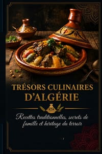 Trésors Culinaires d'Algérie: Recettes traditionnelles, secrets de famille et héritage du terroir cover