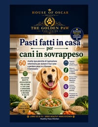 Pasti fatti in casa per cani in sovrappeso: 60 ricette ipocaloriche di ispirazione veterinaria per aiutare il tuo cane a perdere peso e a ritrovare il cover
