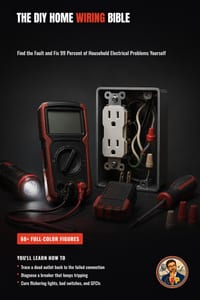 The DIY Home Wiring Bible: Find the Fault and Fix 99 Percent of Household Electrical Problems Yourself cover