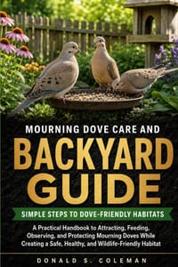 Mourning Dove Care and Backyard Guide: A Practical Handbook to Attracting, Feeding, Observing, and Protecting Mourning Doves While Creating a Safe, He cover