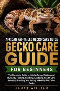 African Fat-Tailed Gecko Care Guide for Beginners: The Complete Guide to Habitat Setup, Heating and Humidity, Feeding, Handling, Shedding, Health Care cover