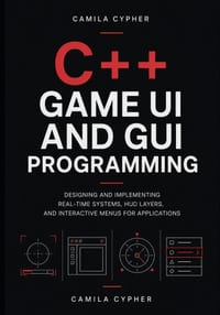 C++ Game UI and GUI Programming: Designing and Implementing Real-Time Systems, HUD Layers, and Interactive Menus for Applications cover