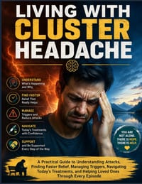 Living With Cluster Headache: A Practical Guide to Understanding Attacks, Finding Faster Relief, Managing Triggers, Navigating Today's Treatments, and cover