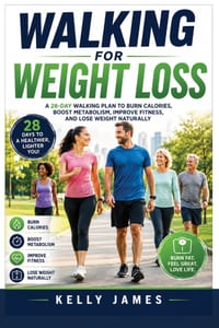 Walking for Weight Loss: A 28-Day Walking Plan to Burn Calories, Boost Metabolism, Improve Fitness, and Lose Weight Naturally cover