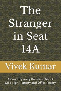 The Stranger in Seat 14A: A Contemporary Romance About Mile-High Honesty and Office Reality cover