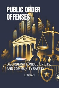 Public Order Offenses: Disorderly Conduct, Riots, and Community Safety cover