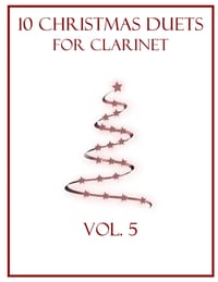10 Christmas Duets for Clarinet: Vol. 5 cover