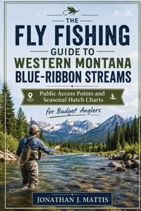 The Fly Fishing Guide to Western Montana Blue-Ribbon Streams: Public Access Points and Seasonal Hatch Charts for Budget Anglers cover