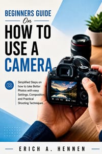 Beginners Guide on How to Use a Camera: Simplified Steps on How to Take Better Photos with Easy Settings, Composition, and Practical Shooting Techniqu cover