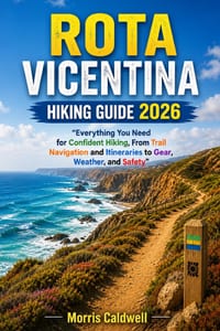 Rota Vicentina Hiking Guide 2026: "Everything You Need for Confident Hiking, From Trail Navigation and Itineraries to Gear, Weather, and Safety" cover