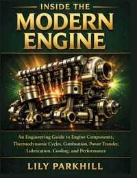 Inside the Modern Engine: An Engineering Guide to Engine Components, Thermodynamic Cycles, Combustion, Power Transfer, Lubrication, Cooling, and Perfo cover