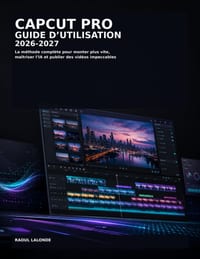 CapCut Pro Guide d'Utilisation 2026-2027: La méthode complète pour monter plus vite, maîtriser l'IA et publier des vidéos impeccables cover