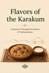 Flavors of the Karakum A Journey Through the Cuisine of Turkmenistan cover