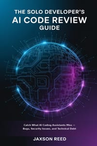 The Solo Developer's AI Code Review Guide: Catch What AI Coding Assistants Miss - Bugs, Security Issues, and Technical Debt cover