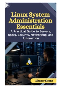 Linux System Administration Essentials: A Practical Guide to Servers, Users, Security, Networking, and Automation cover