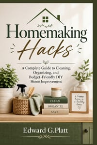 Homemaking Hacks: A Complete Guide to Cleaning, Organizing, and Budget-Friendly DIY Home Improvement cover