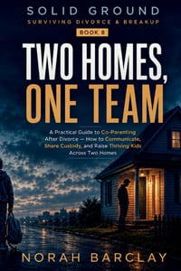 Two Homes, One Team: A Practical Guide to Co-Parenting After Divorce - How to Communicate, Share Custody, and Raise Thriving Kids Across Two Homes cover