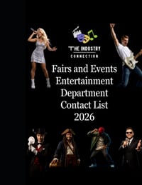 The Industry Connection: Fairs and Events Entertainment Department Contact List cover