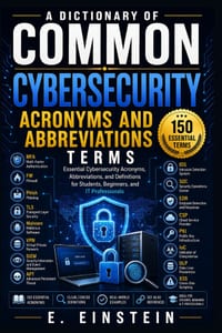 A Dictionary of Common Cybersecurity Acronyms and Abbreviations: Essential Cybersecurity Acronyms, Abbreviations, and Definitions for Students, Beginn cover