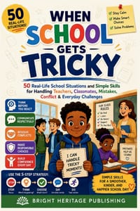 When School Gets Tricky: 50 Real-Life School Situations and Simple Skills for Handling Teachers, Classmates, Mistakes, Conflict & Everyday Challenges cover